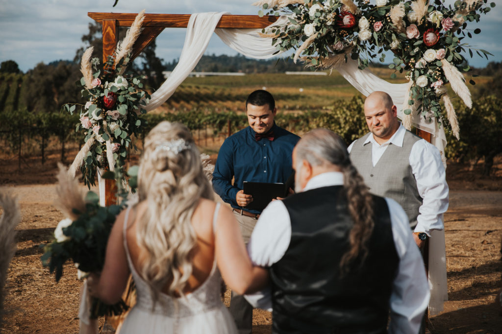 winery wedding