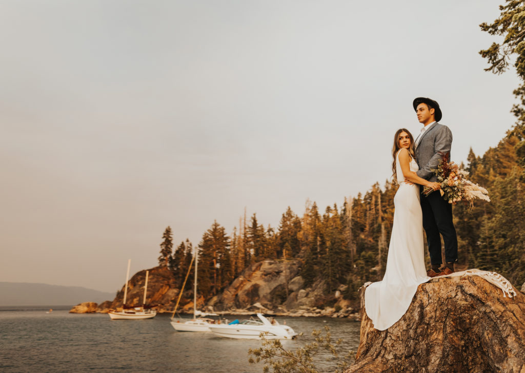 lake tahoe elopement