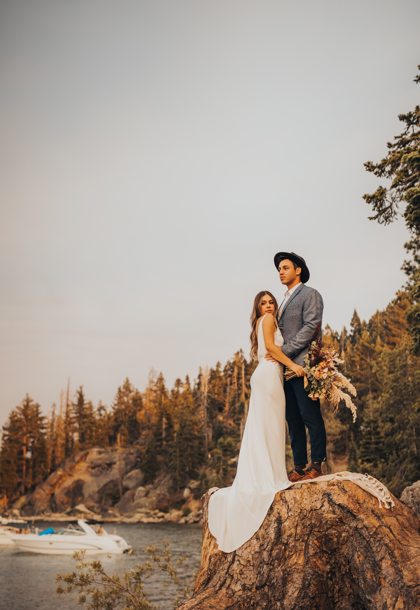 lake tahoe elopement