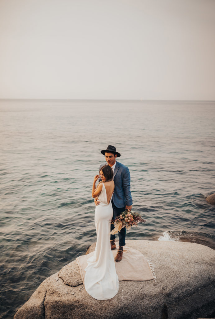 lake tahoe elopement