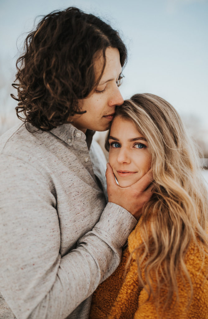 winter surprise proposal