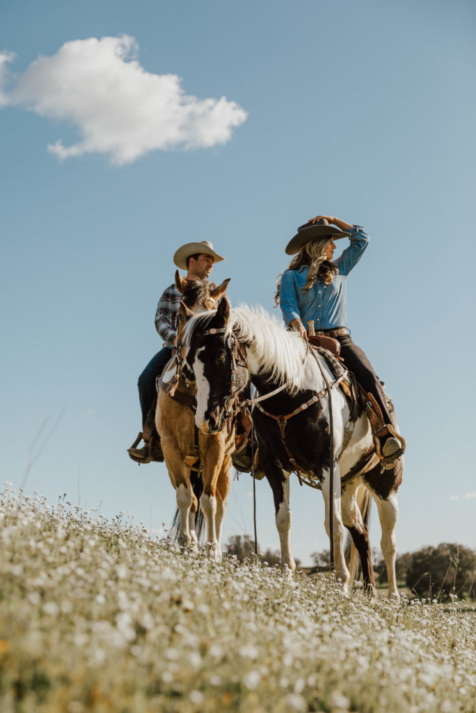 ranch engagement photoshoot