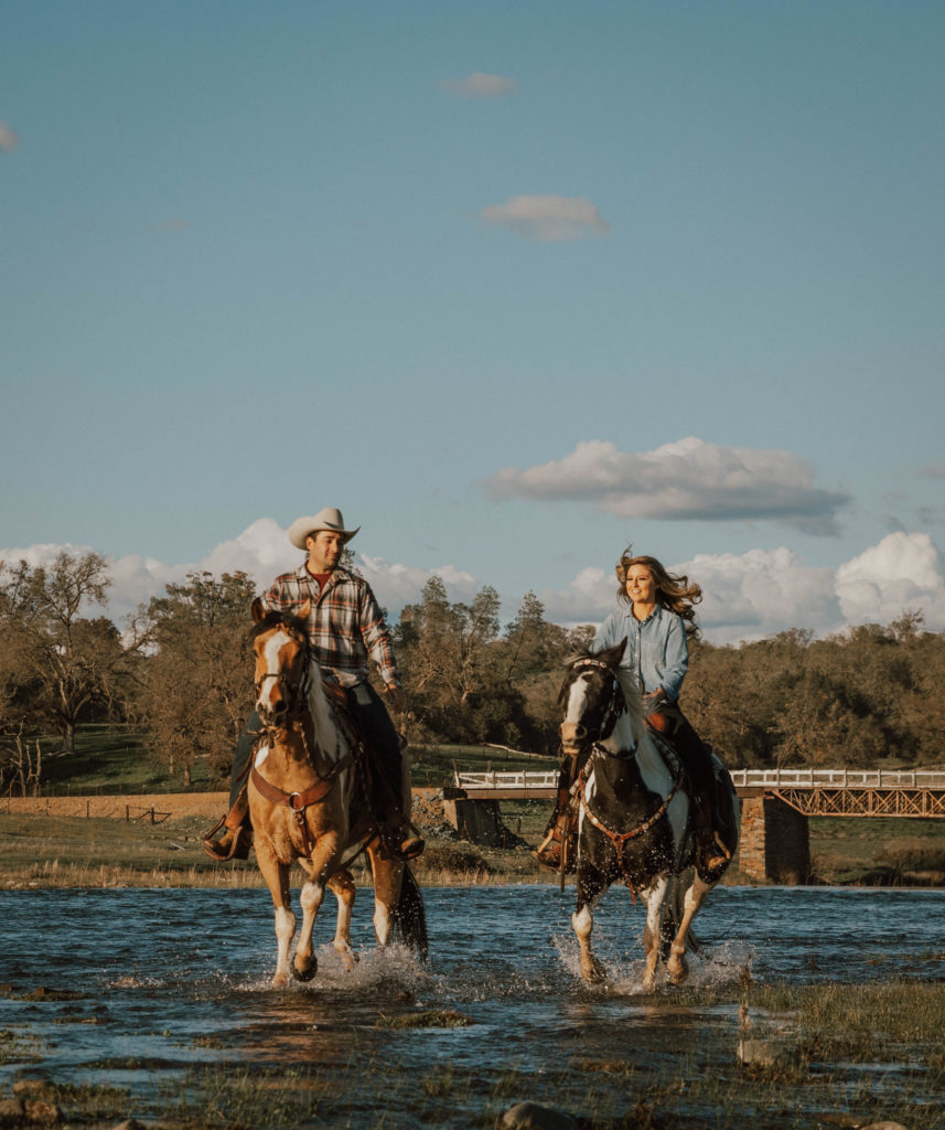 ranch engagement photoshoot