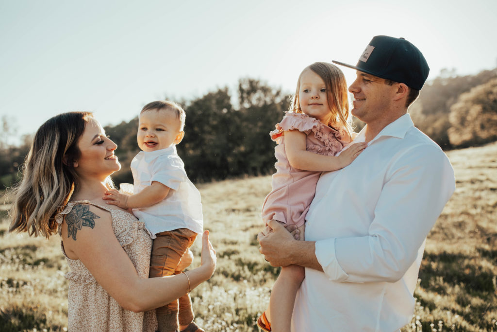 spring family photoshoot