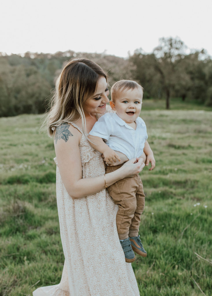 spring family photoshoot