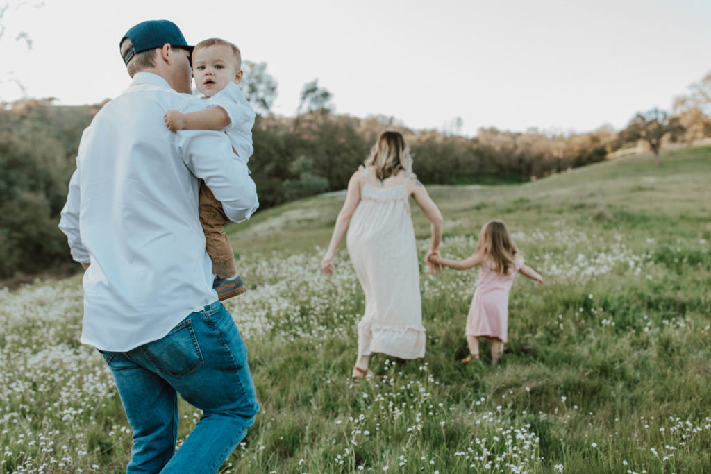 spring family photoshoot