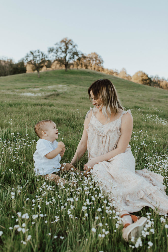 spring family photoshoot