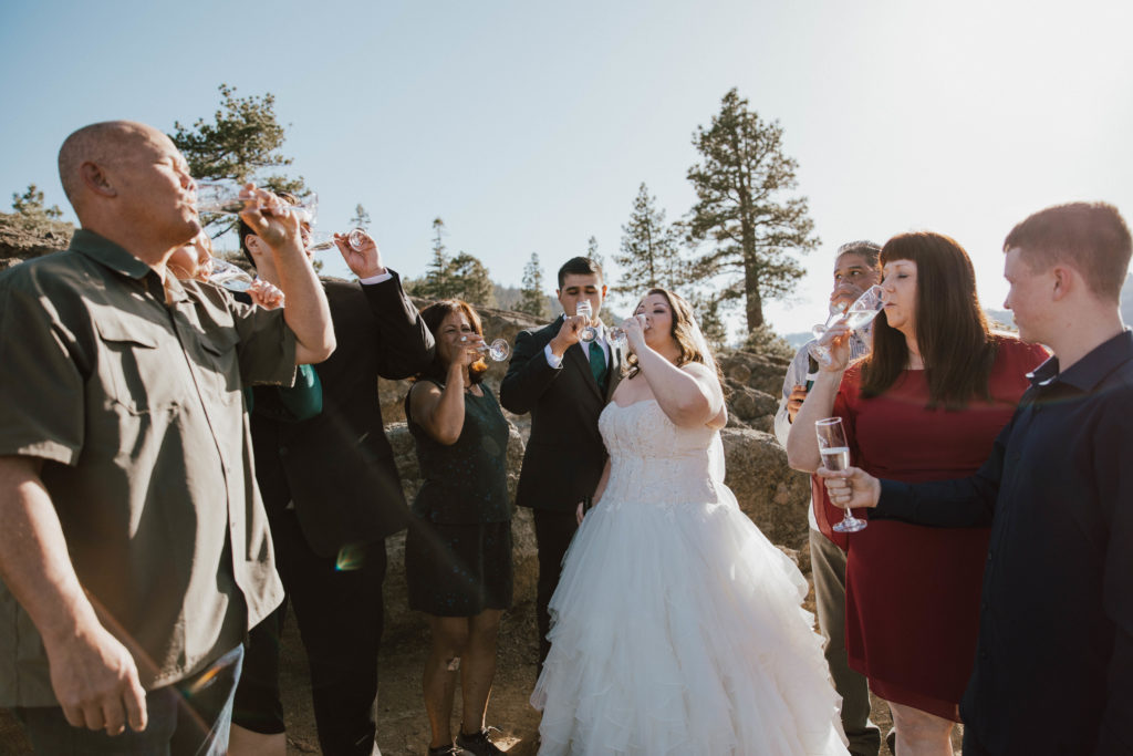 lake tahoe elopement