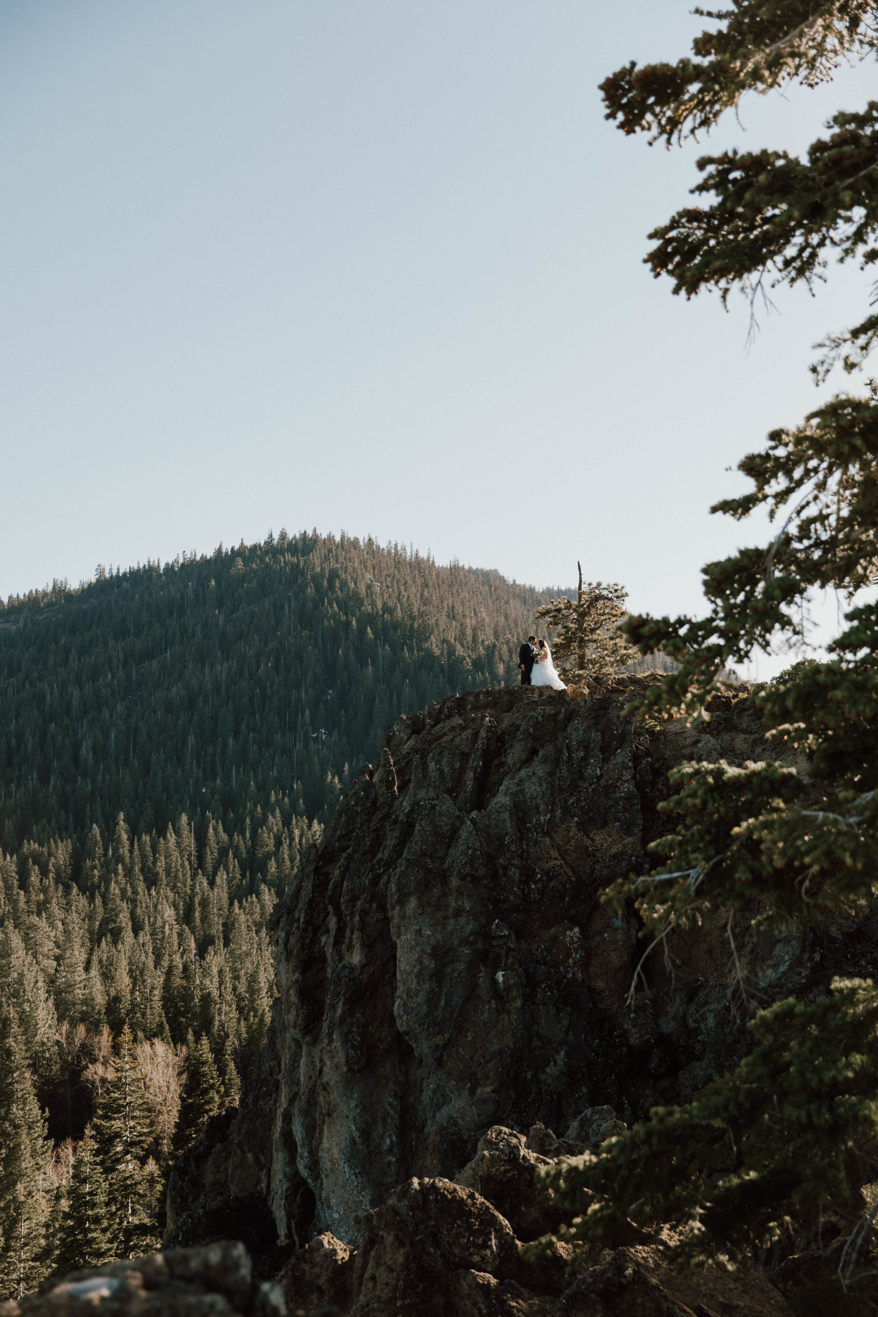 lake tahoe elopement