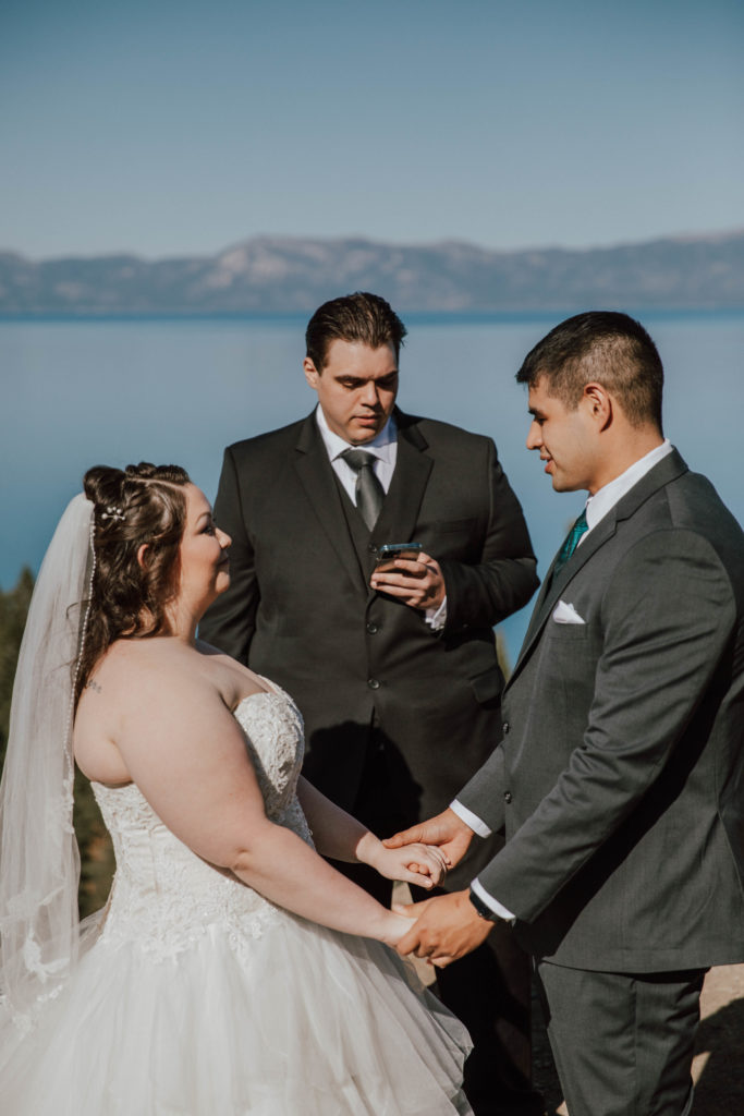 lake tahoe elopement