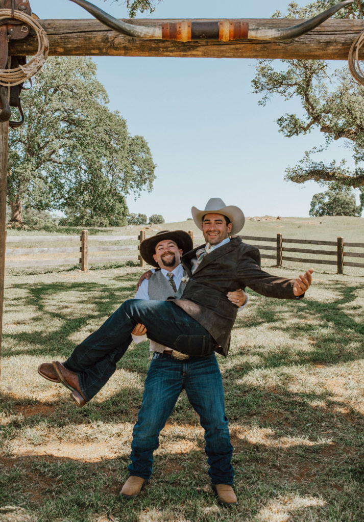 western wedding