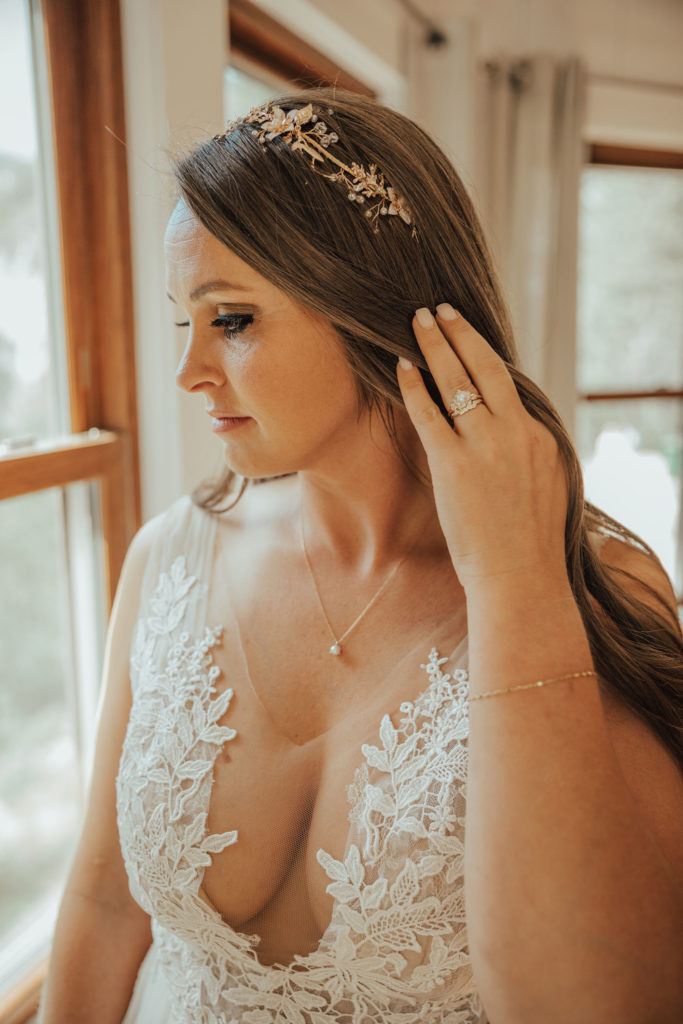 wedding in the woods