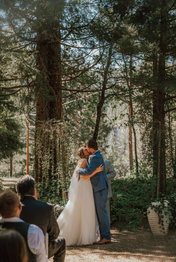 wedding in the woods