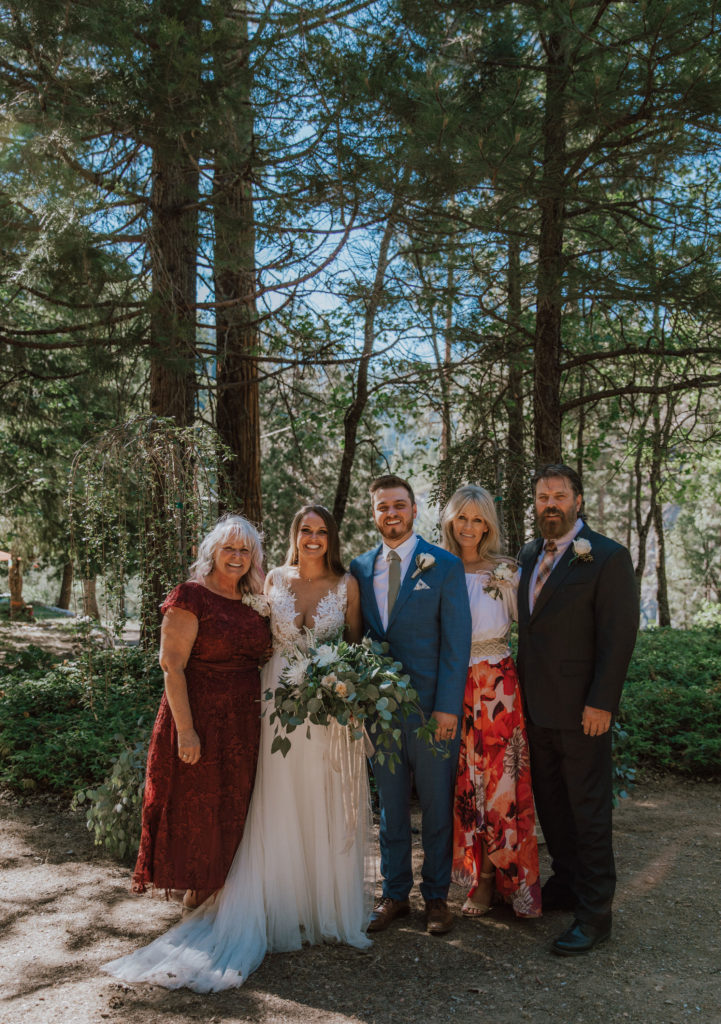 wedding in the woods
