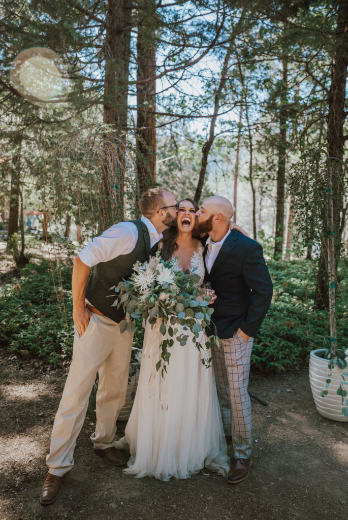 wedding in the woods