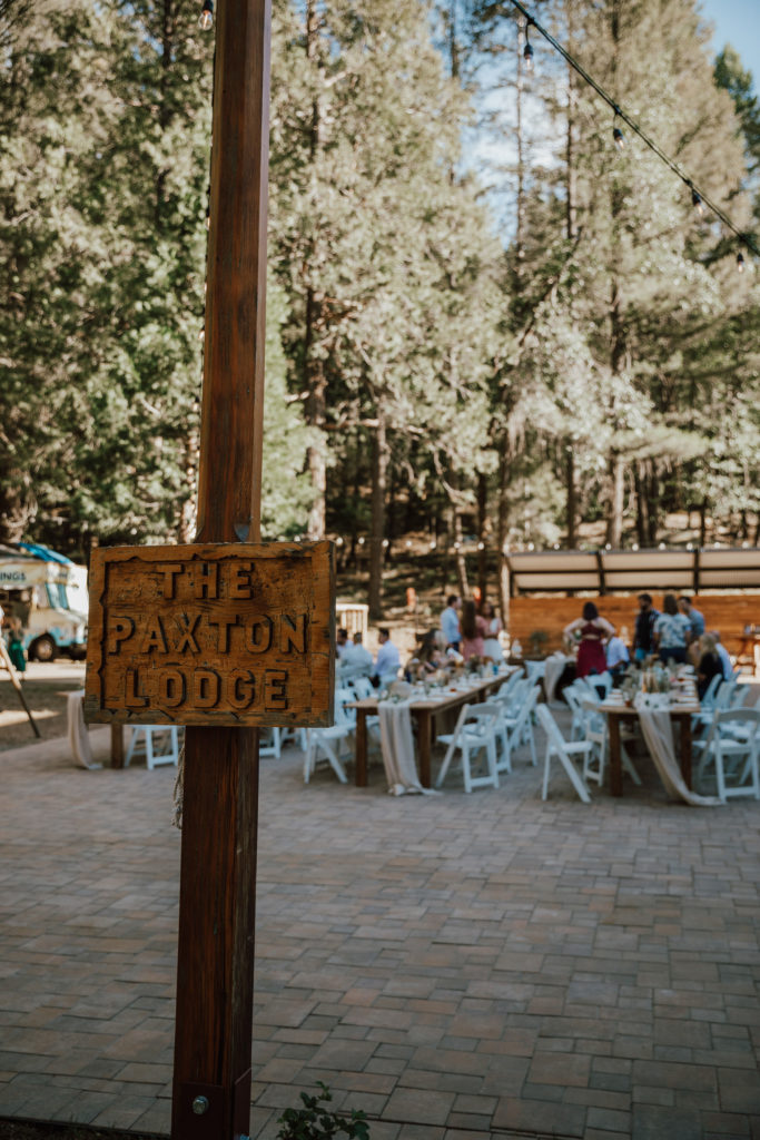wedding in the woods