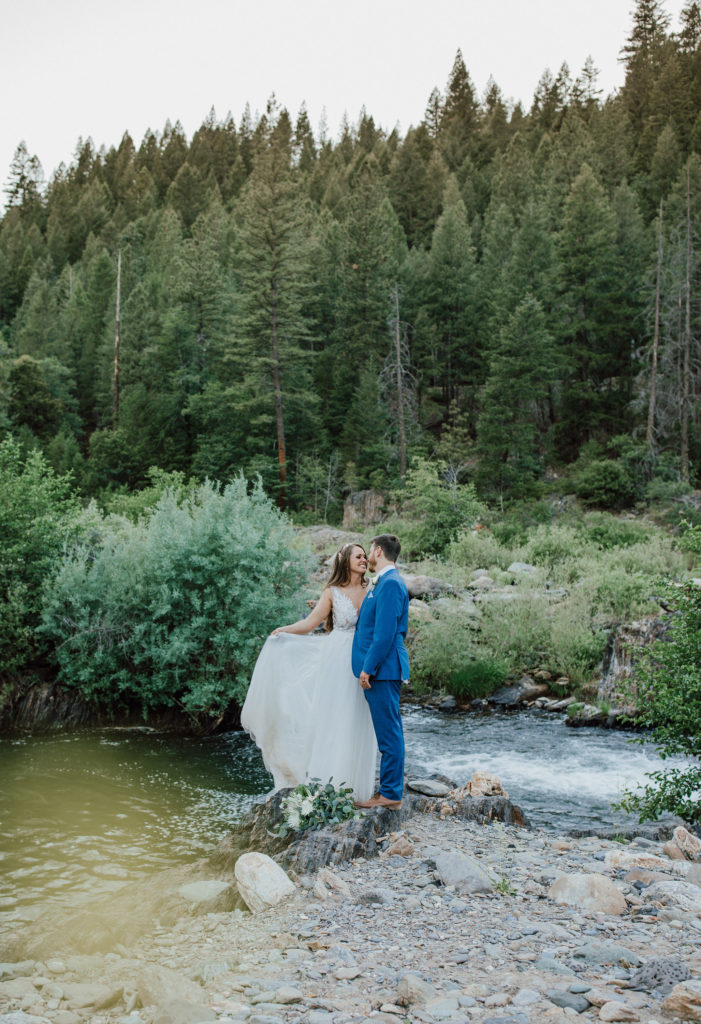 wedding in the woods