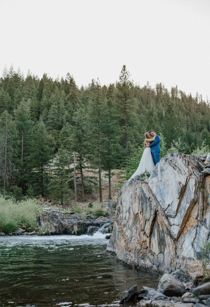wedding in the woods