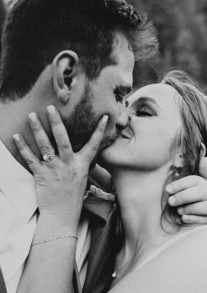 wedding in the woods