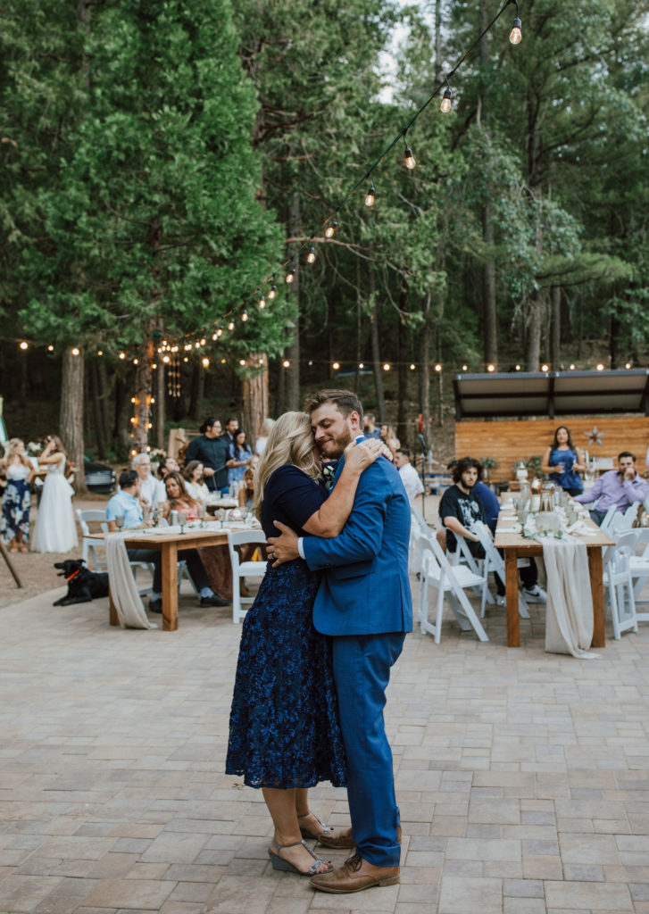 wedding in the woods