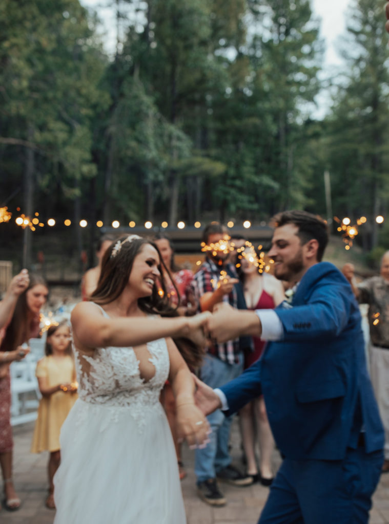 wedding in the woods