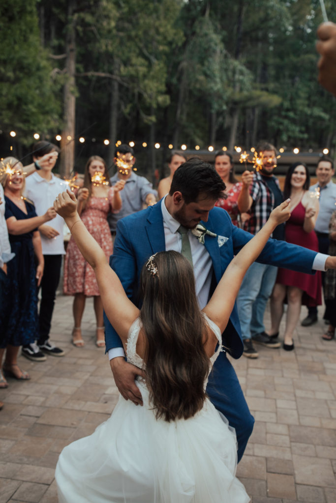 wedding in the woods