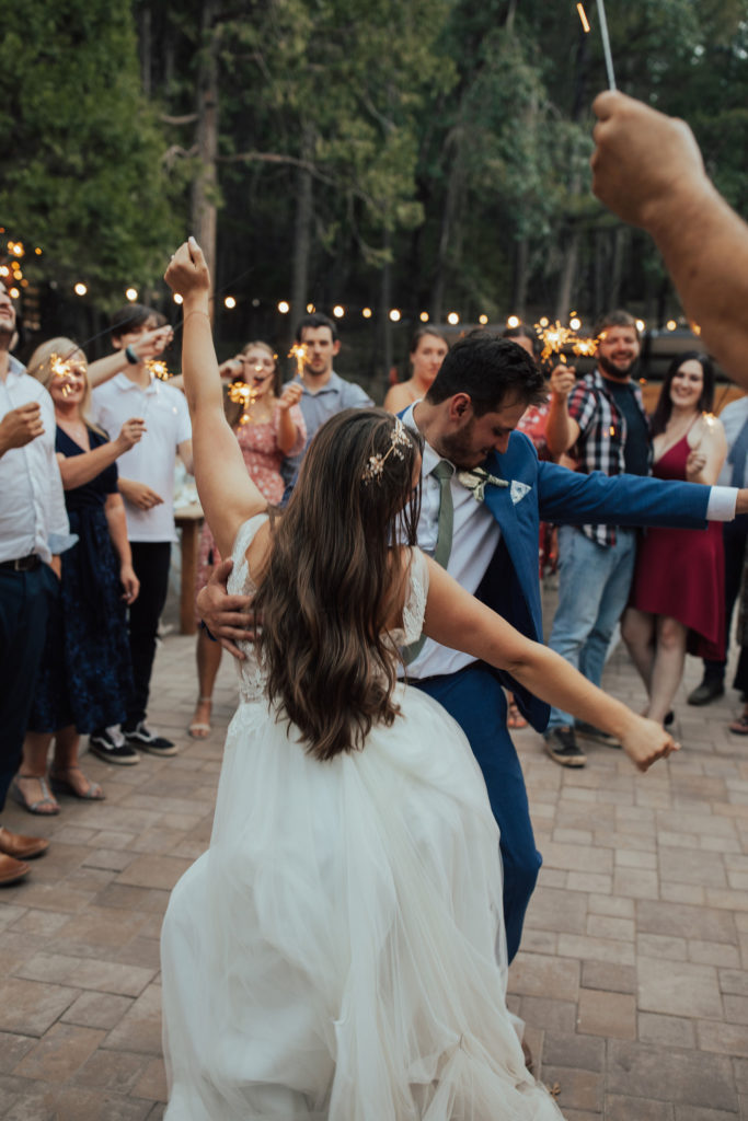 wedding in the woods