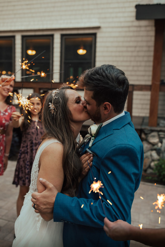 wedding in the woods