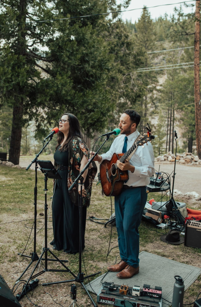wedding in the woods