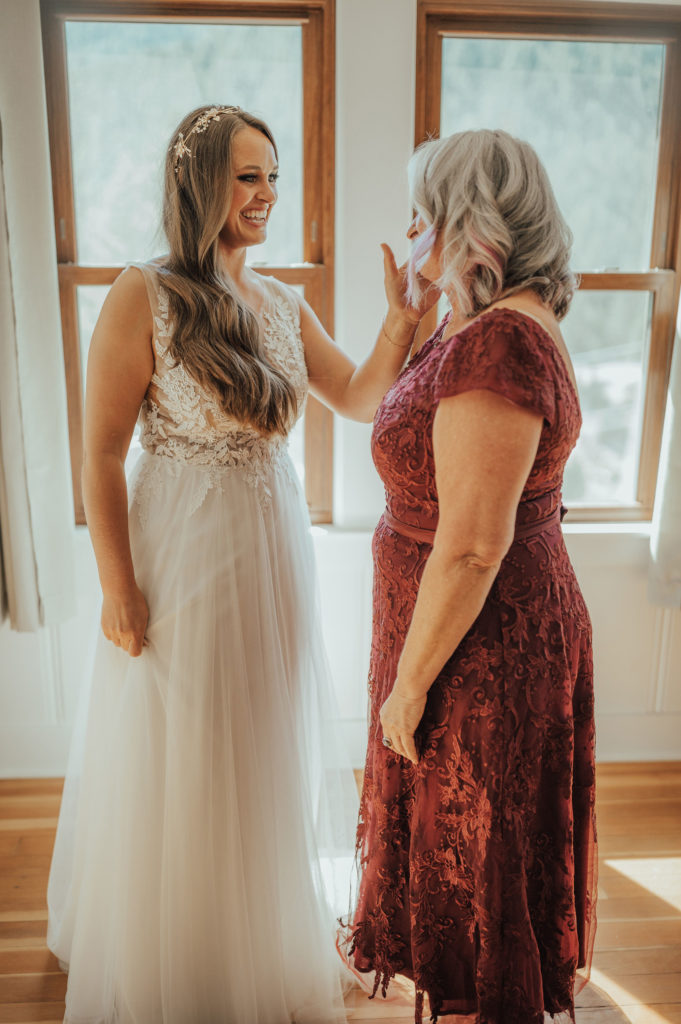 wedding in the woods