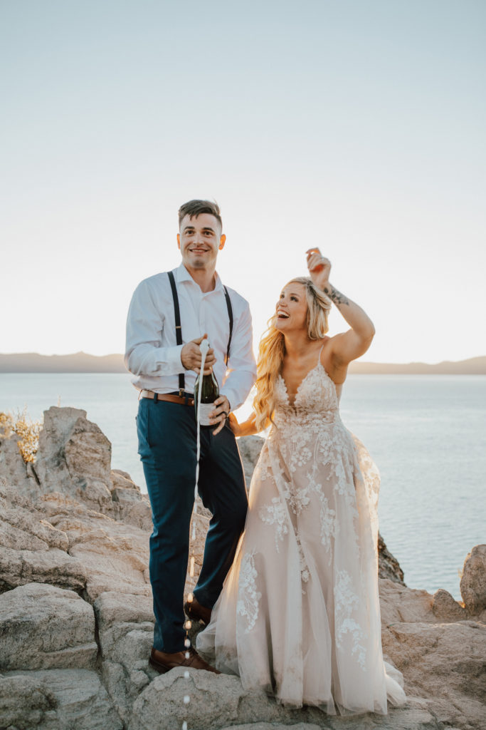 lake tahoe elopement