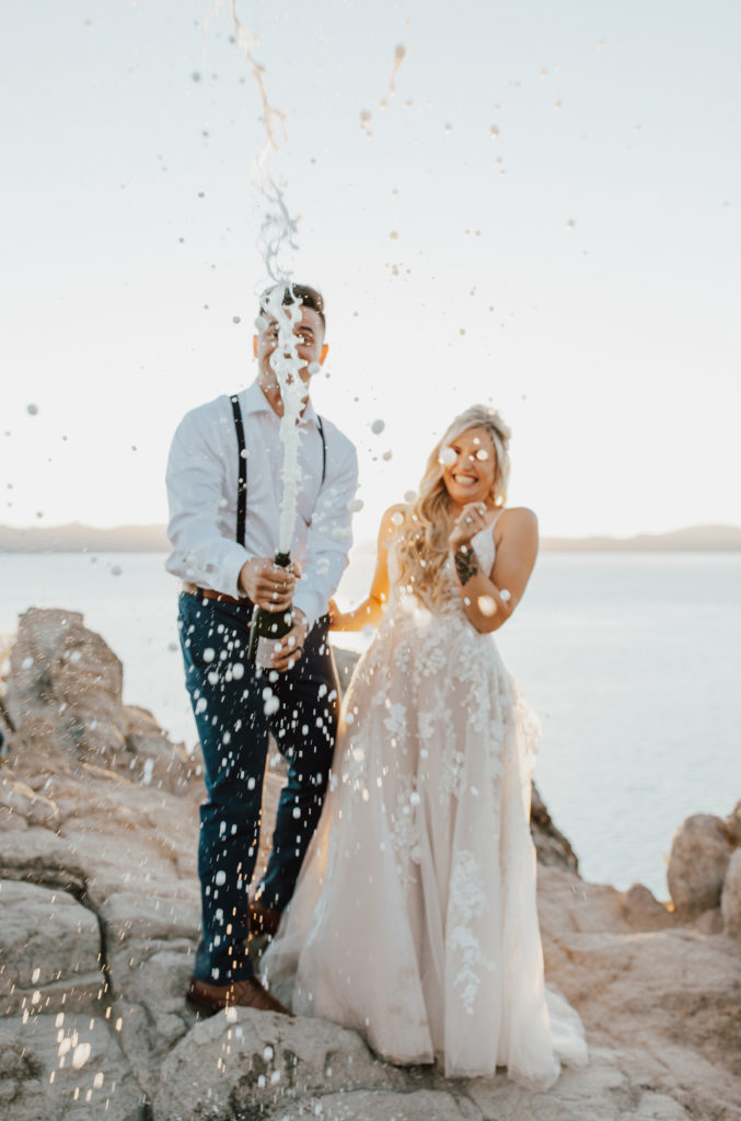 lake tahoe elopement