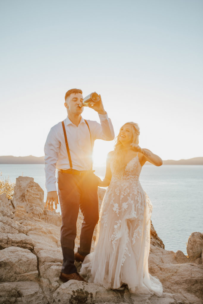 lake tahoe elopement
