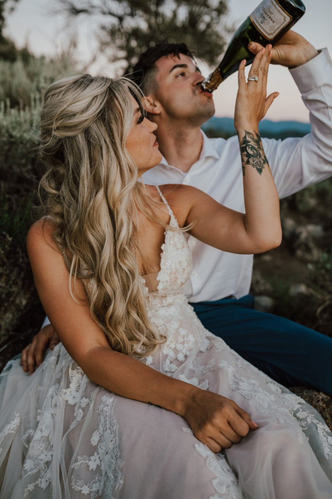 lake tahoe elopement