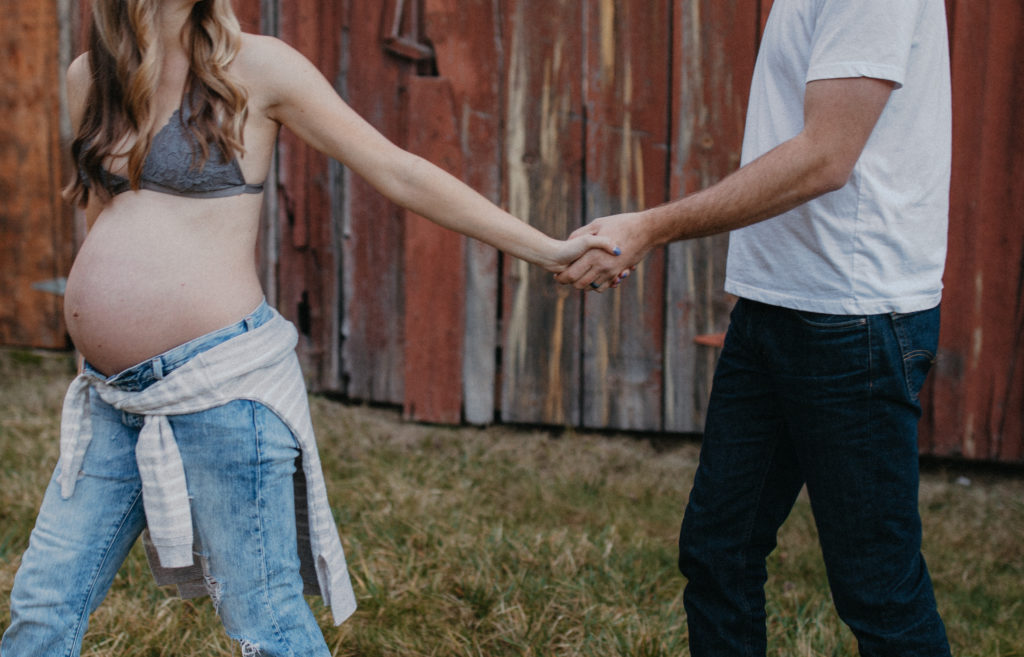grass valley maternity photographer