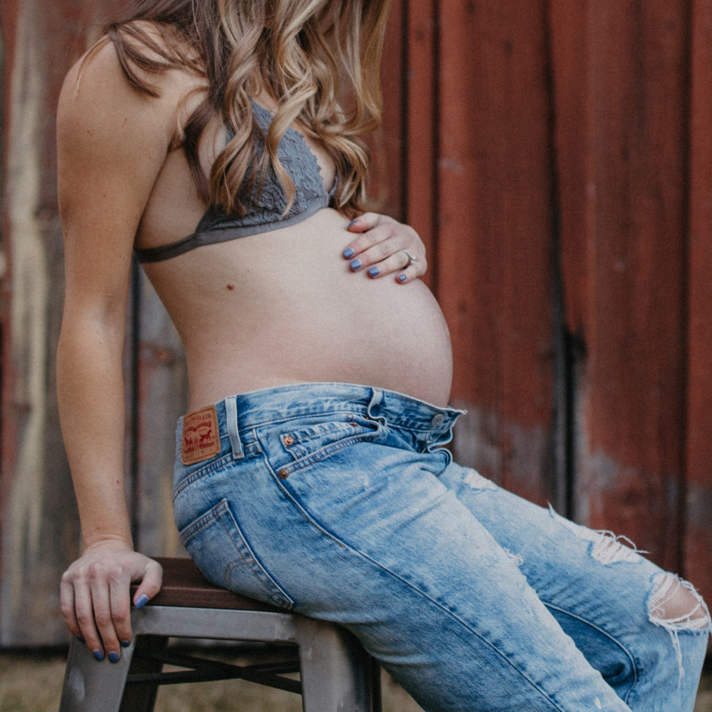 grass valley maternity photographer