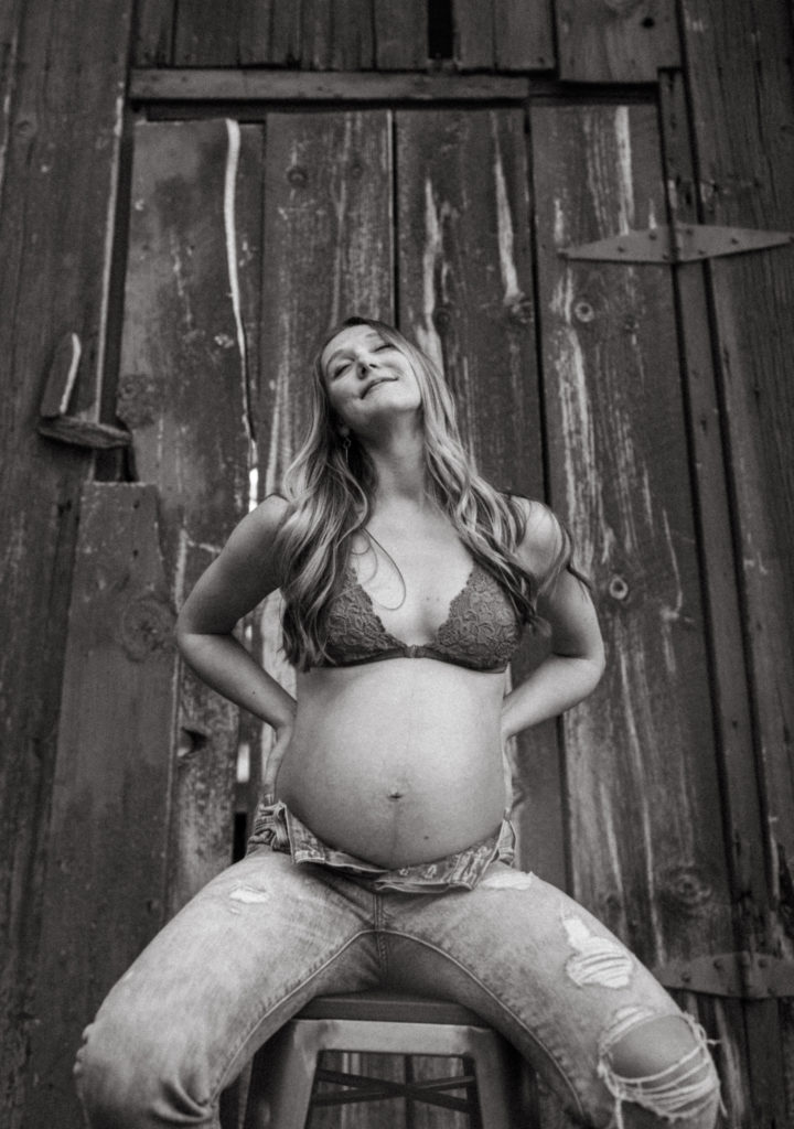 grass valley maternity photographer