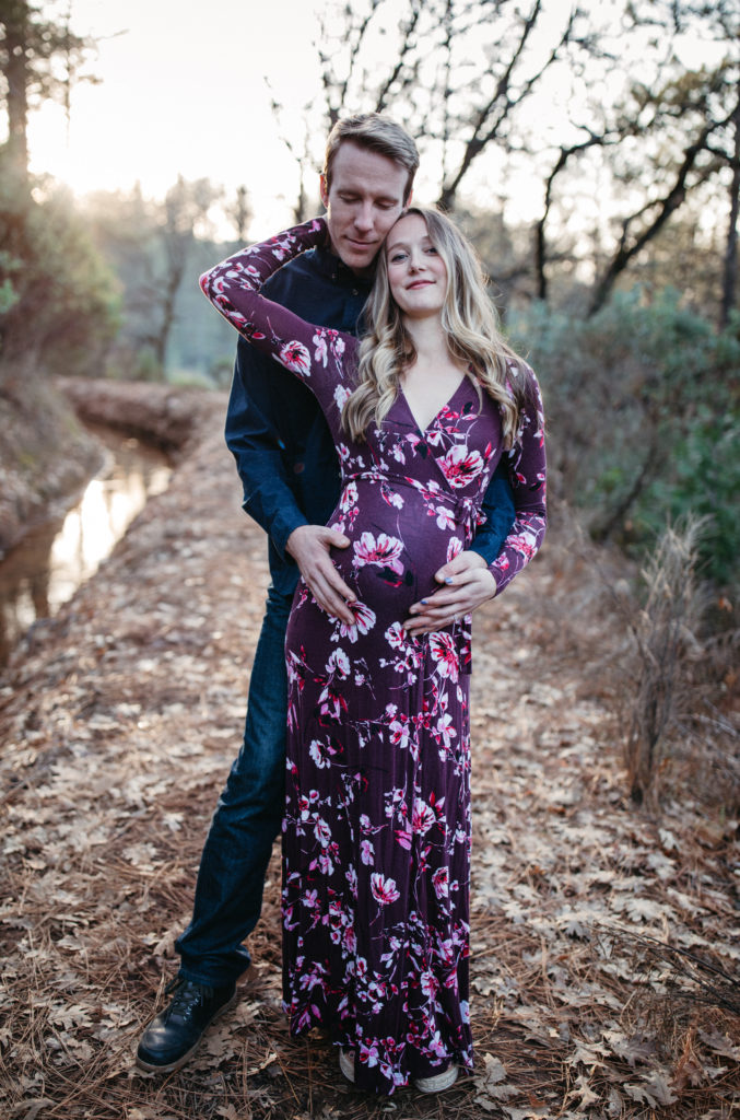 grass valley maternity photographer