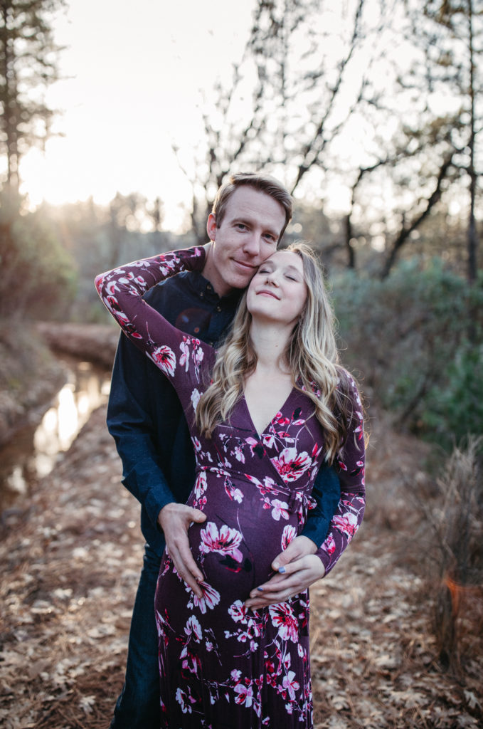 grass valley maternity photographer