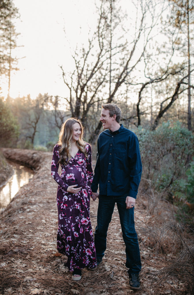 grass valley maternity photographer