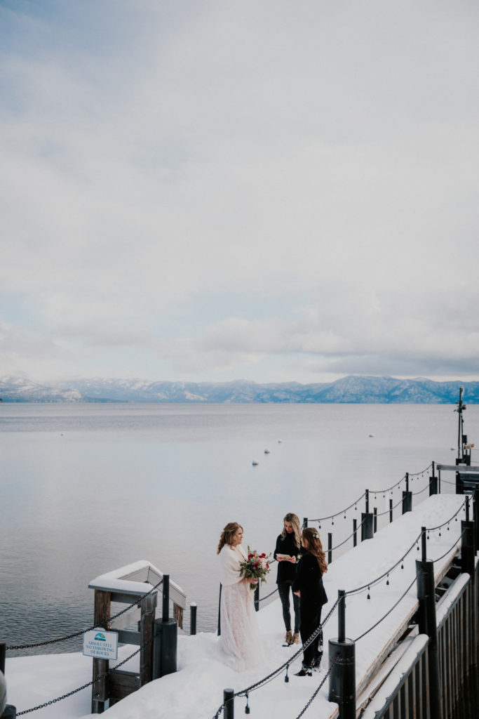 lake tahoe elopement