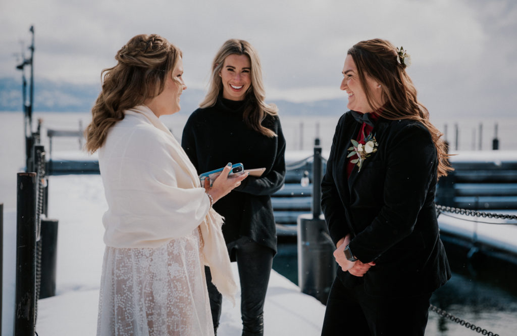 lake tahoe elopement