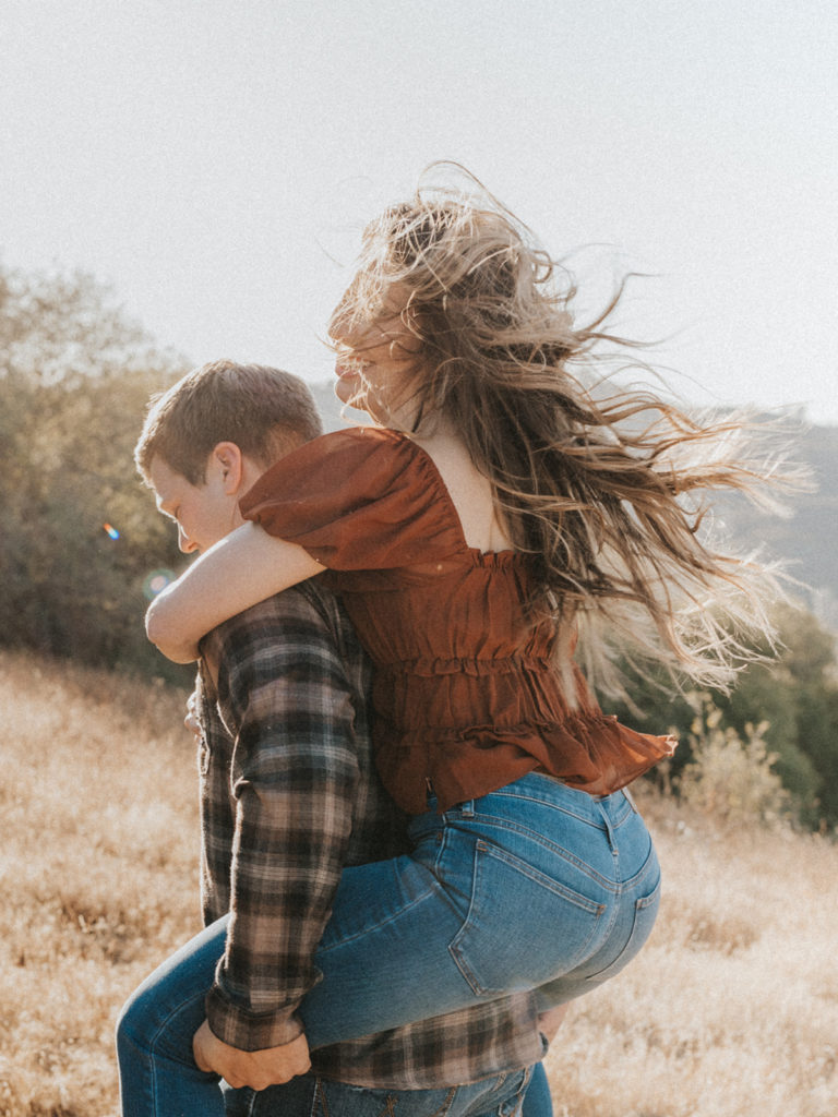 high school sweetheart engagement