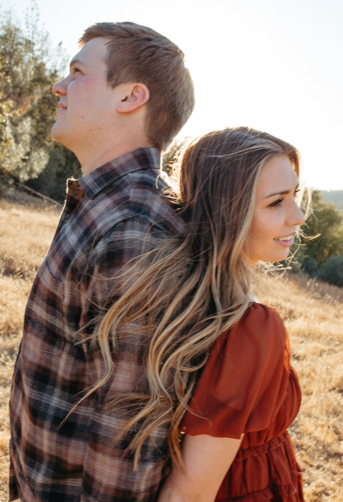 high school sweetheart engagement
