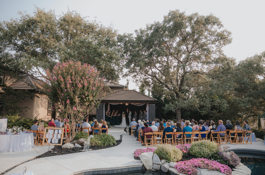 backyard wedding