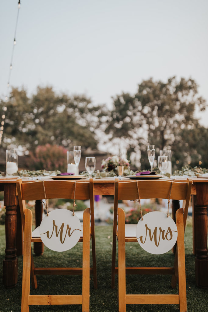 backyard wedding